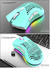 Imagem do Mouser sem fio Bm600, leve, oco, colorido, luminoso, RGB