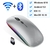 Mouse RGB Bluetooth Mouse sem fio USB