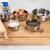 KIT 5 TIGELAS INOX COM TAMPA - loja online