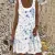 VESTIDO COM FLORES PLUS SIZE - MIXLOJA