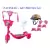PATINETE INFANTIL COM CESTA + KIT DE PROTEÇÃO na internet
