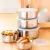 KIT 5 TIGELAS INOX COM TAMPA - MIXLOJA