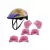 PATINETE INFANTIL 3 RODAS + KIT DE PROTEÇÃO