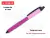 Caneta Gel STABILO Palette 0.7mm 268/1 - Corpo Rosa - Tinta Preta