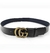 CINTO GUCCI COURO LEGÍTIMO 4cm FIVELA OURO VELHO