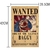 Cartaz de Procurado dos Piratas - One Piece - loja online