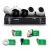 Kit Intelbras Completo Alta Definição - 4 Câmeras Interno/Externo - HD