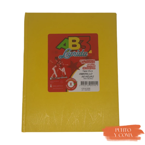 Cuaderno rayado C3 de 50 hojas Laprida