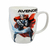 Avengers 3 xícaras canecas de cerâmica copos de água criativos canecas Disney - HEROES LENDÁRIOS