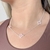CHOKER TREVO ROSA - comprar online