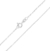 CORRENTE CARTIER | 1 mm | 60 cm - comprar online