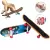 Imagem do Kit C/5 Skate de Dedo Divertido Fingerboard Sk8 Truck Lixa