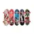 Kit C/5 Skate de Dedo Divertido Fingerboard Sk8 Truck Lixa