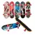 Kit C/5 Skate de Dedo Divertido Fingerboard Sk8 Truck Lixa - loja online