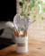 KIT ABSOLUTO - COLHERES DE BAMBU C/ SILICONE - 7 PEÇAS - Estúdio Decorare - Sua casa merece esse cuidado!