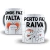 Canecas Florks Divertidas - Longe faz falta
