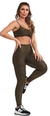 Legging Cajubrasil Verde Musgo CB - Áurea Fit