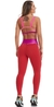Legging NZ Star Vermelho CB - Áurea Fit
