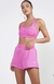Top estampado Colcci Rosa