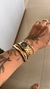 bracelete ponto de luz dourado na internet