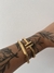 bracelete ponto de luz dourado - Shop Ana Dantas 
