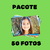 Pacote 50 fotos 10x15 revelação de fotos Premium