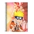 Caderno Escolar Universitário 1 Matéria 80Fls Naruto Uzumaki - FOTOS PRA VOCÊ