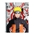 Caderno Escolar Universitário 1 Matéria 80Fls Naruto Uzumaki - comprar online