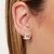 Brinco Chanel Delicado em Prata 925