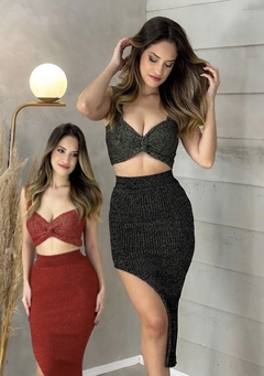 Conjunto Sophia - Vermelho