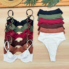 Biquíni Grécia Preto Hot Pants - loja online