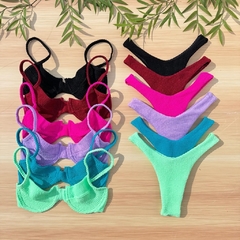 Biquíni Ilha de Creta Lilás - Loja de Roupas, Beachwear, Resortwear, Fitness e Bolsas | Mali Bali Conceptwear