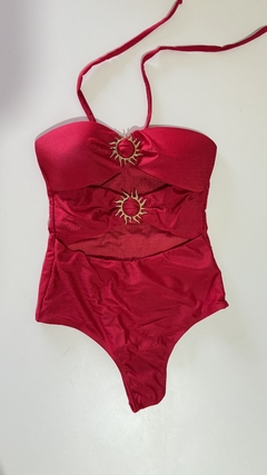 Maiô Sunset Vermelho Sol (Costa Fechada) - comprar online