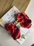 Laço Vermelho Cetim com Aplique Escolar - comprar online