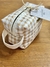 Necessaire Box Xadrez Marrom & Forro Poá Marrom - Ateliê Naomi