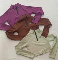 Crop mangas largas lycra morley en internet