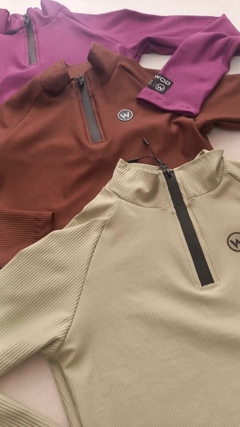 Crop mangas largas lycra morley - tienda online