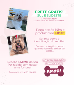 Banner da categoria PLAQUINHAS PARA CACHORRO