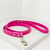 Guia de Passeio Couro - Rosa Pink