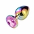 PLUG ANAL DE AÇO COM PEDRA DE CRISTAL SEXY IMPORT - G