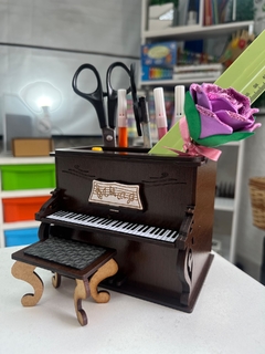 Mini órgão - Porta treco e canetas - comprar online