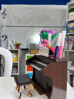 Mini Órgão - Porta canetas + porta treco na internet