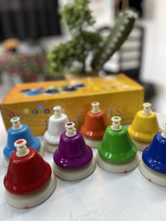 Sinos de mão - Handbells - 8 notas afinadíssimas