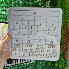 COMBO - 2 tabuleiros MDF - Pausas e figuras