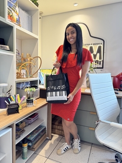 Bolsa Notas Musicais  - loja online
