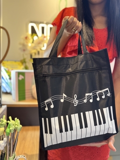 Bolsa Notas Musicais 