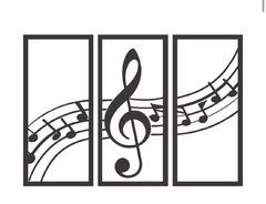 Quadro Musical - GRANDE - NELM - Loja Virtual