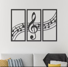 Quadro Musical - GRANDE na internet