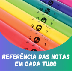 Tubos Sonoros - 8 NOTAS - BOOMWACKERS na internet