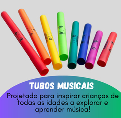 Tubos Sonoros - 8 NOTAS - BOOMWACKERS